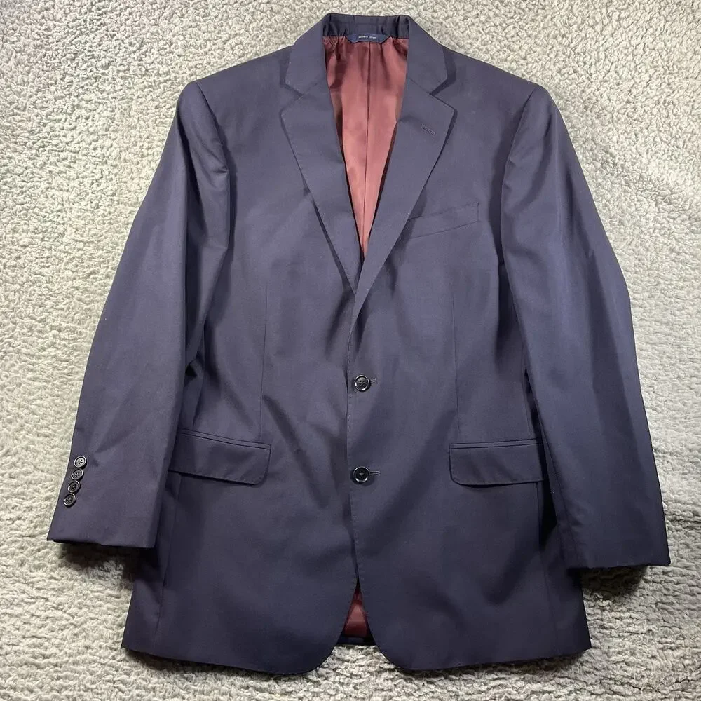 Brooks Brothers Regent Vitale Barberis Canonico Wool Blazer Jacket Men's 40R